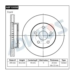 ADVICS A6F1005B