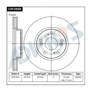 ADVICS C6F269B