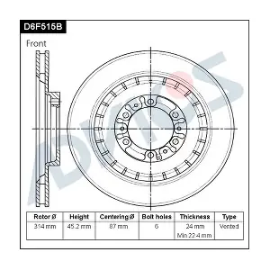 D6F515B ADVICS
