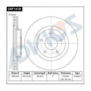 D6F141B ADVICS