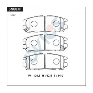 ADVICS SN887P