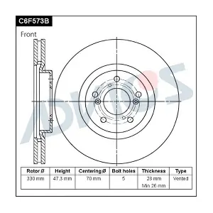 C6F573B ADVICS