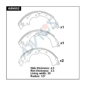A8N052 ADVICS