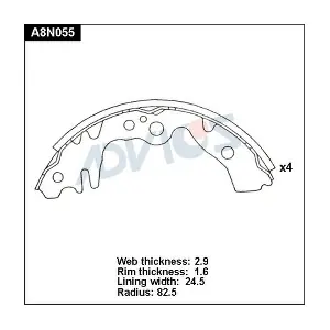 04495B1020 TOYOTA