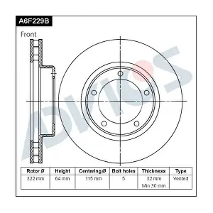 A6F229B ADVICS