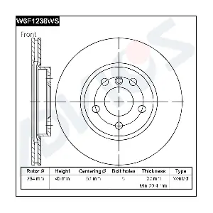 W6F1238WS ADVICS