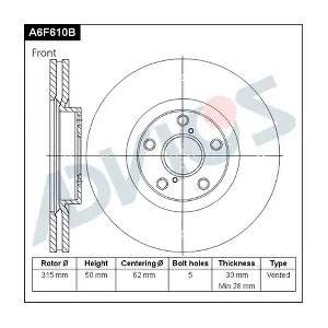 A6F610B ADVICS