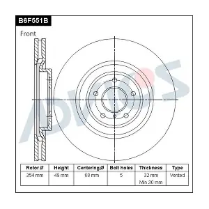 B6F551B ADVICS