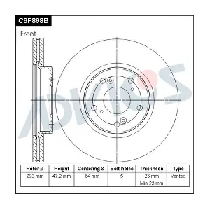 C6F868B ADVICS
