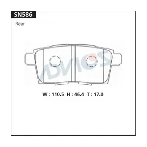 ADVICS SN586