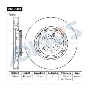 A6F228B ADVICS