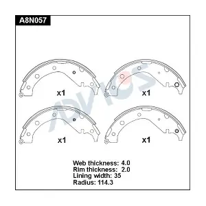 A8N057 ADVICS