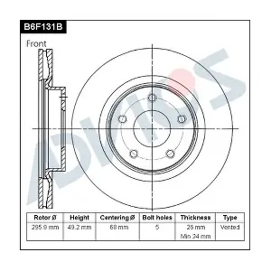 B6F131B ADVICS