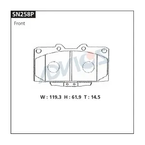 SN258P ADVICS