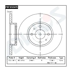 ADVICS P6F935WS