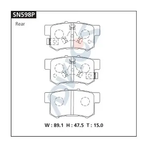 ADVICS SN598P