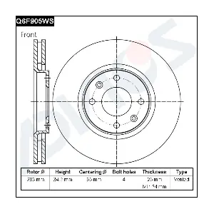 ADVICS Q6F905WS