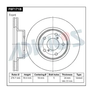 ADVICS F6F171B