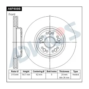 A6F609B ADVICS