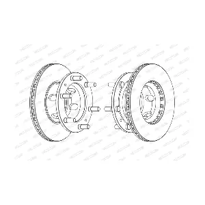 FCR108A FERODO