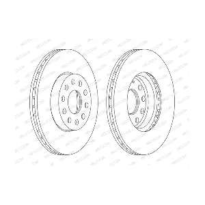 FERODO DDF1218C-D