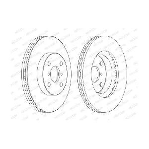 FERODO DDF1587C1D