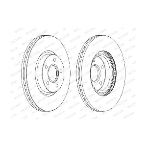 FERODO DDF1225C-D