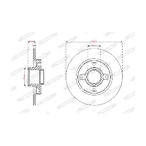 DDF29291 FERODO
