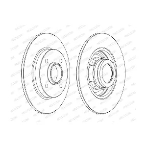 FERODO DDF1523P-D