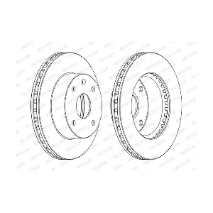 FERODO DDF1257PD