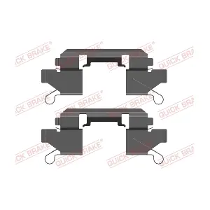 QUICK BRAKE 109-0111R-1 Комплект приладдя, накладка дискового гальма
