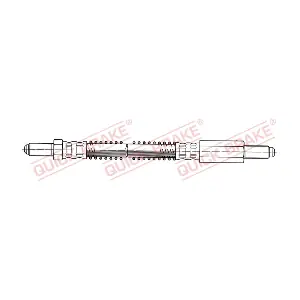 QUICK BRAKE 42.507 Гальмівний шланг