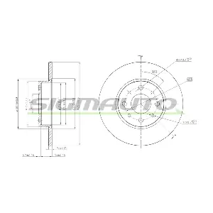 SIGMAUTO DBB741S