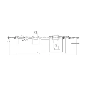 SONOVA CM00040 Тросовий привод, стоянкове гальмо
