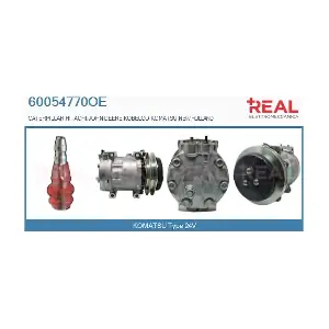 REAL 60054770OE Компресор, система кондиціонування повітря