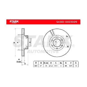 Stark SKBD0023009