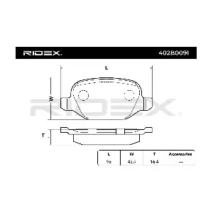 RIDEX 402B0091
