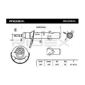 854S0645 RIDEX
