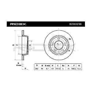 82B0218 RIDEX