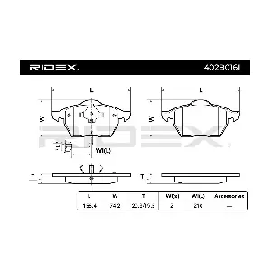 RIDEX 402B0161