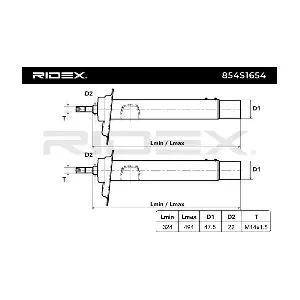 854S1654 RIDEX