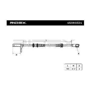 412W0334 RIDEX