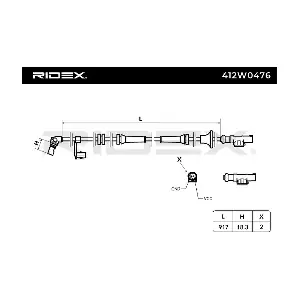 412W0476 RIDEX