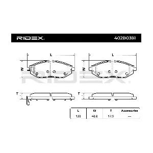 402B0381 RIDEX
