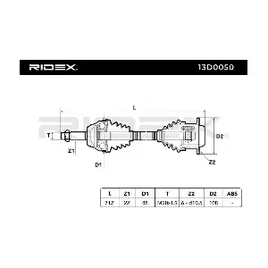 13D0050 RIDEX