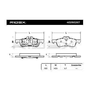 RIDEX 402B0267