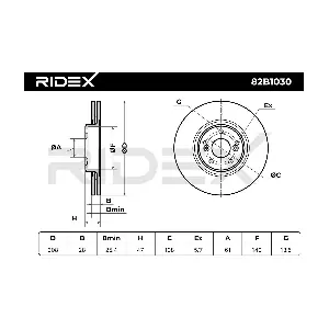 82B1030 RIDEX