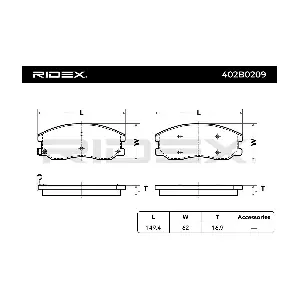 RIDEX 402B0209