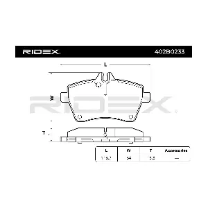 RIDEX 402B0233