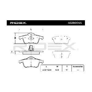 RIDEX 402B0045